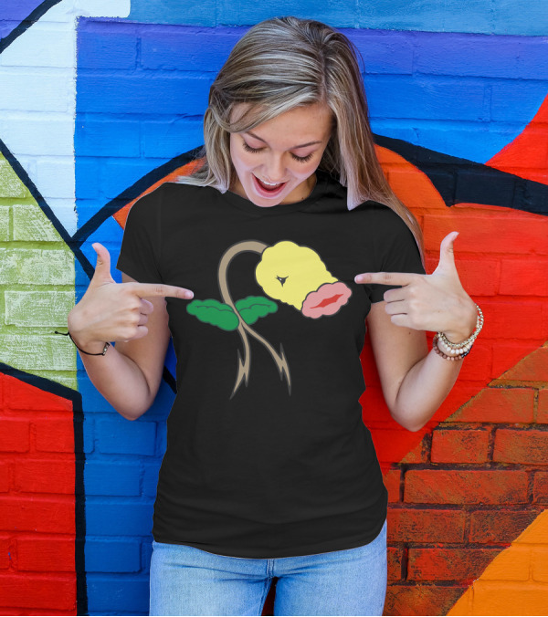 Cumulonimbell Sprout Cloud And Leaf Creature T-Shirt