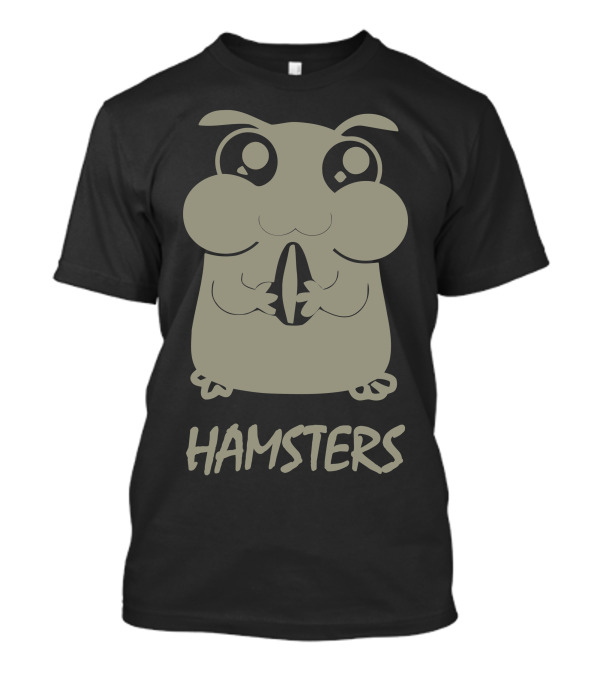 Hamsters Cute Cartoon Style Character T-Shirt