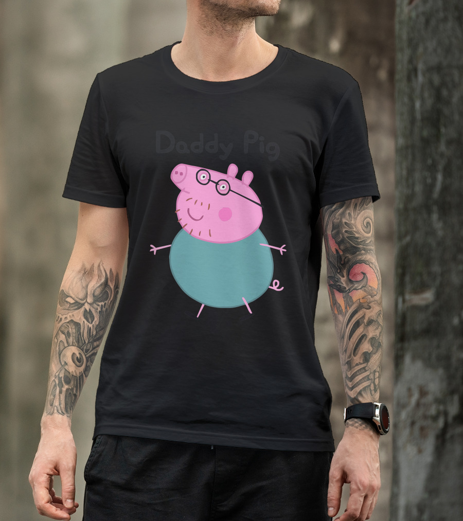 Daddy Pig Peppa Pig Character Fan Favorite T-Shirt