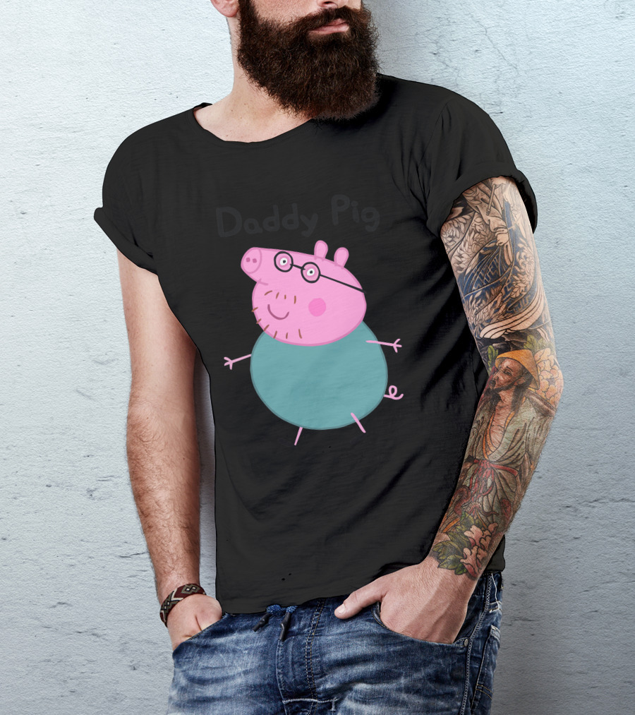 Daddy Pig Peppa Pig Character Fan Favorite T-Shirt