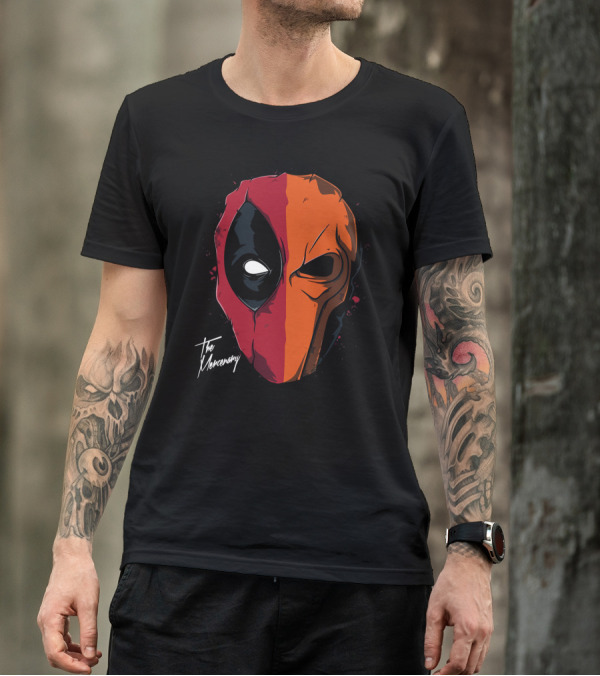 The Mercenary Mask - Daft Mercenary Fusion T-Shirt