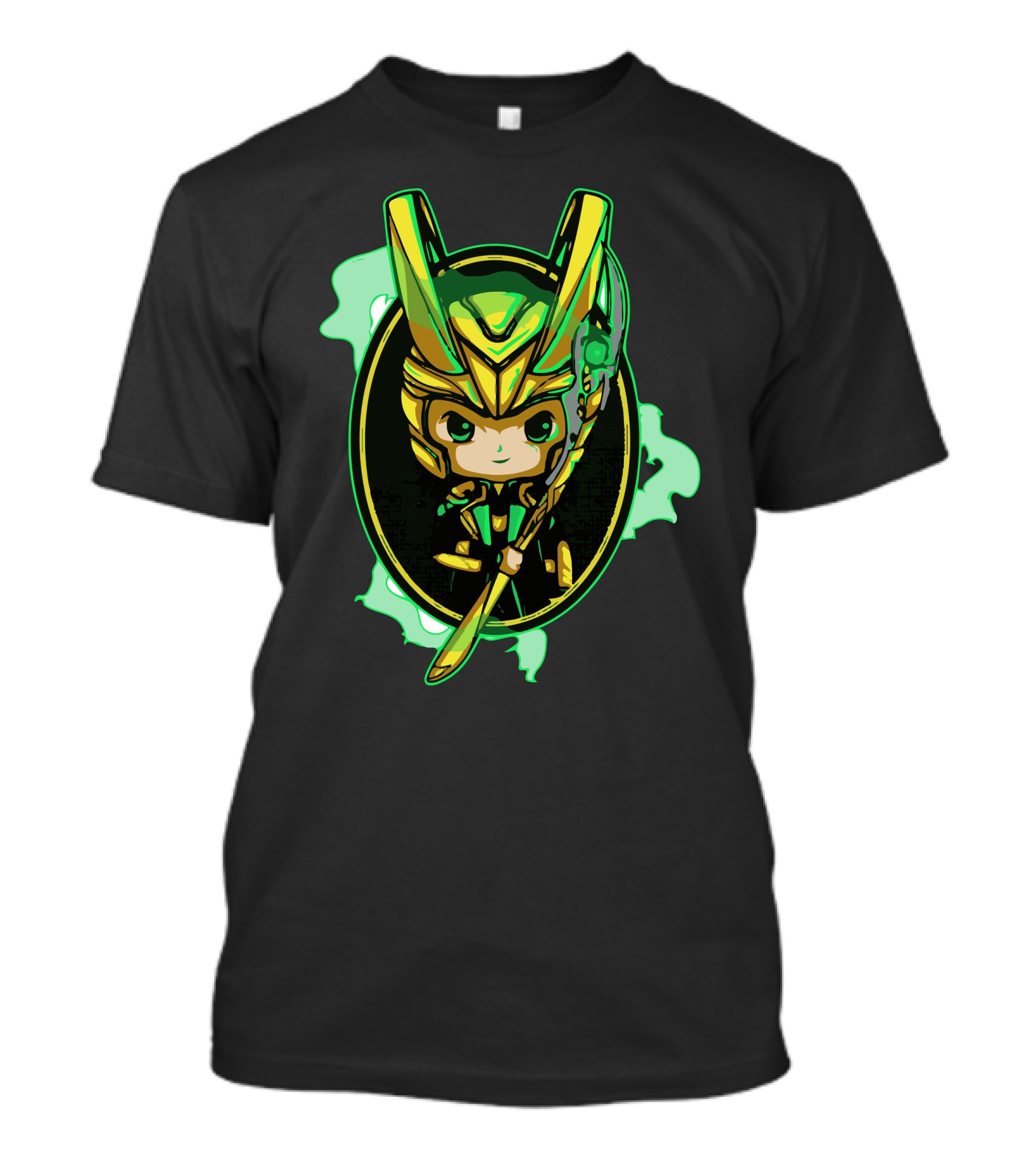 Loki Dark God Marvel Chibi T-Shirt