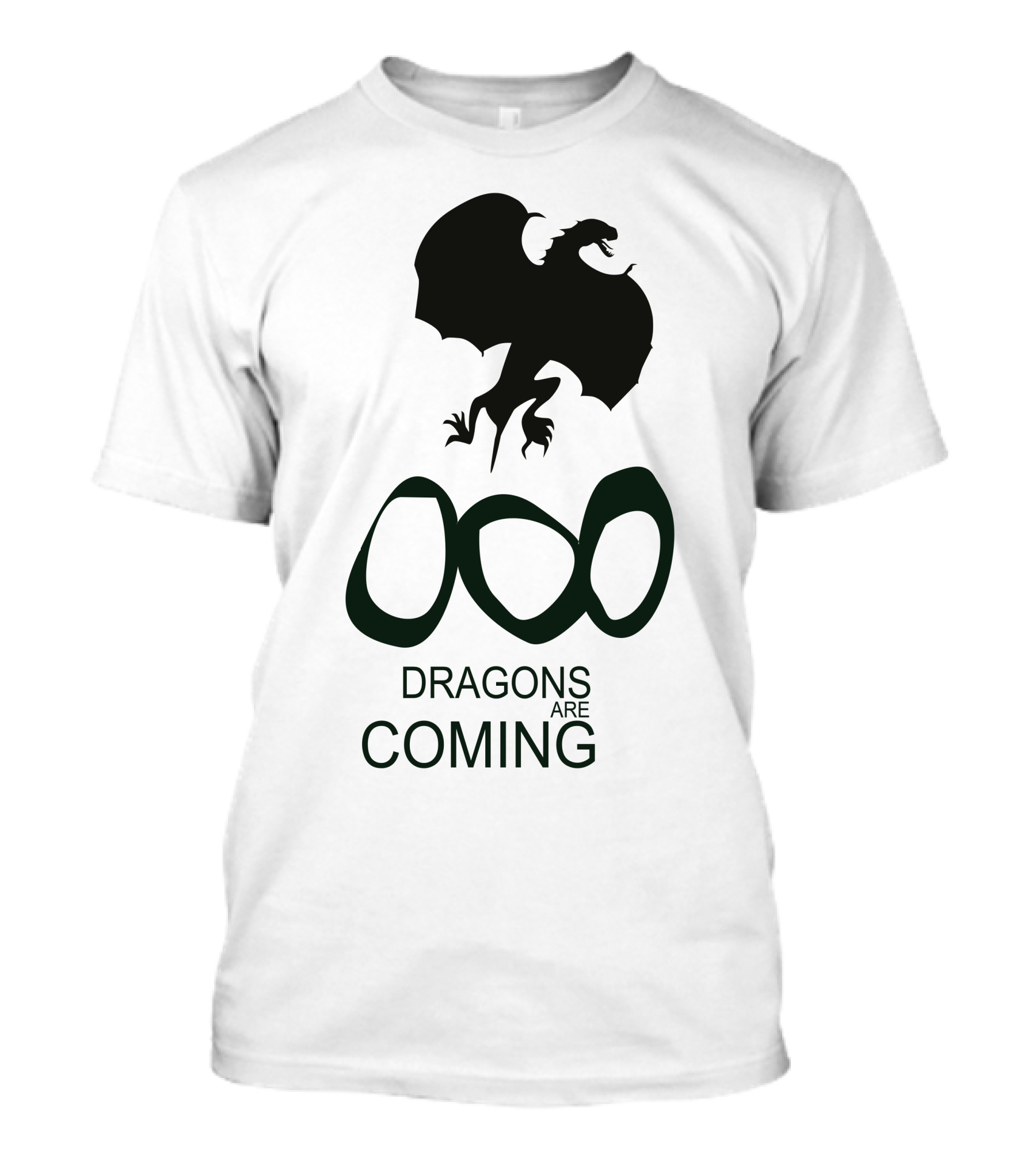 Dragons Are Coming Olympic Rings Inspired T-Shirt