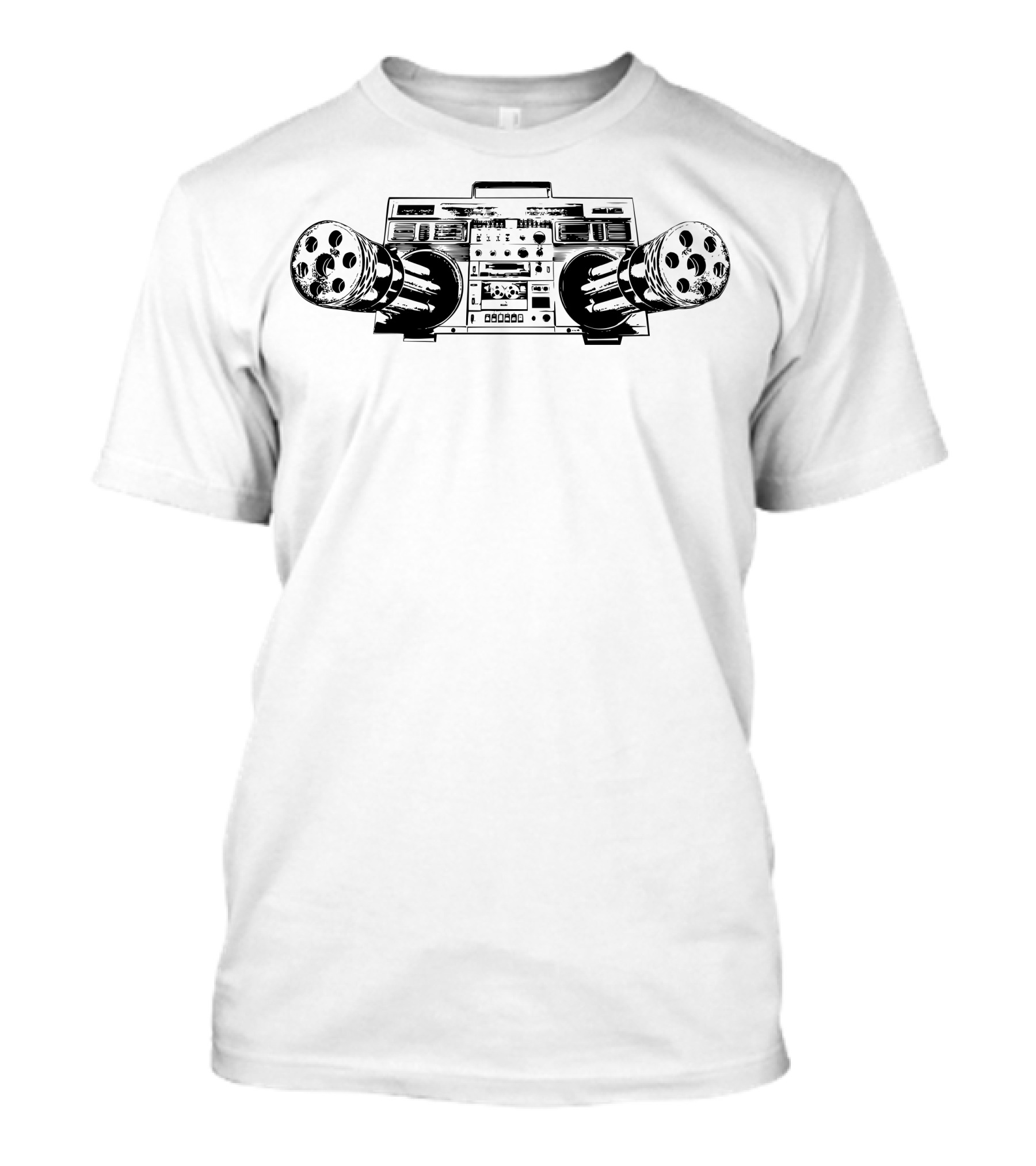 Boombox Gatling Gun Fusion T-Shirt