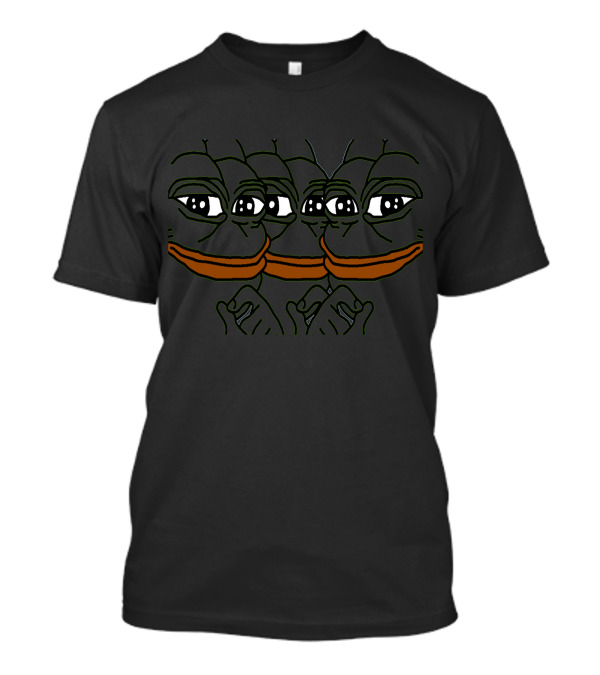 Pepe The Frogs Reflections Trio T-Shirt