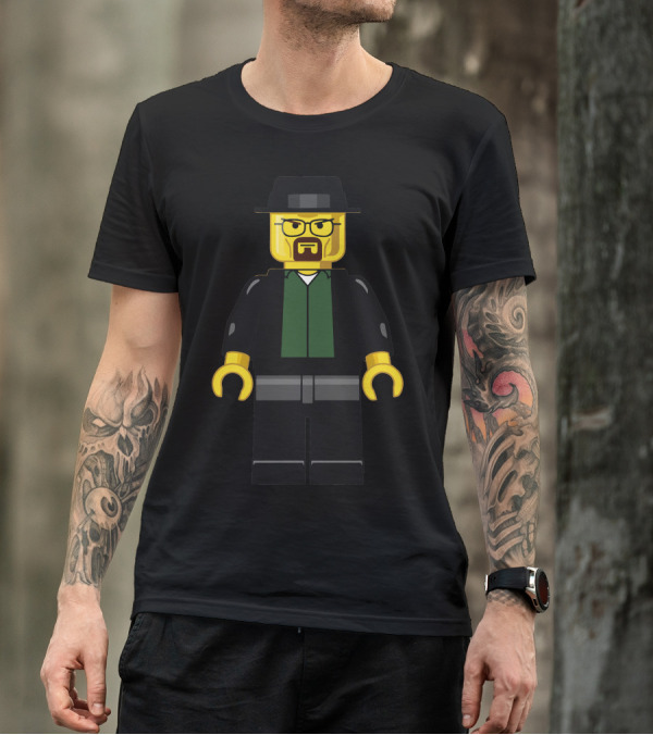 Walter White Lego Minifigure T-Shirt