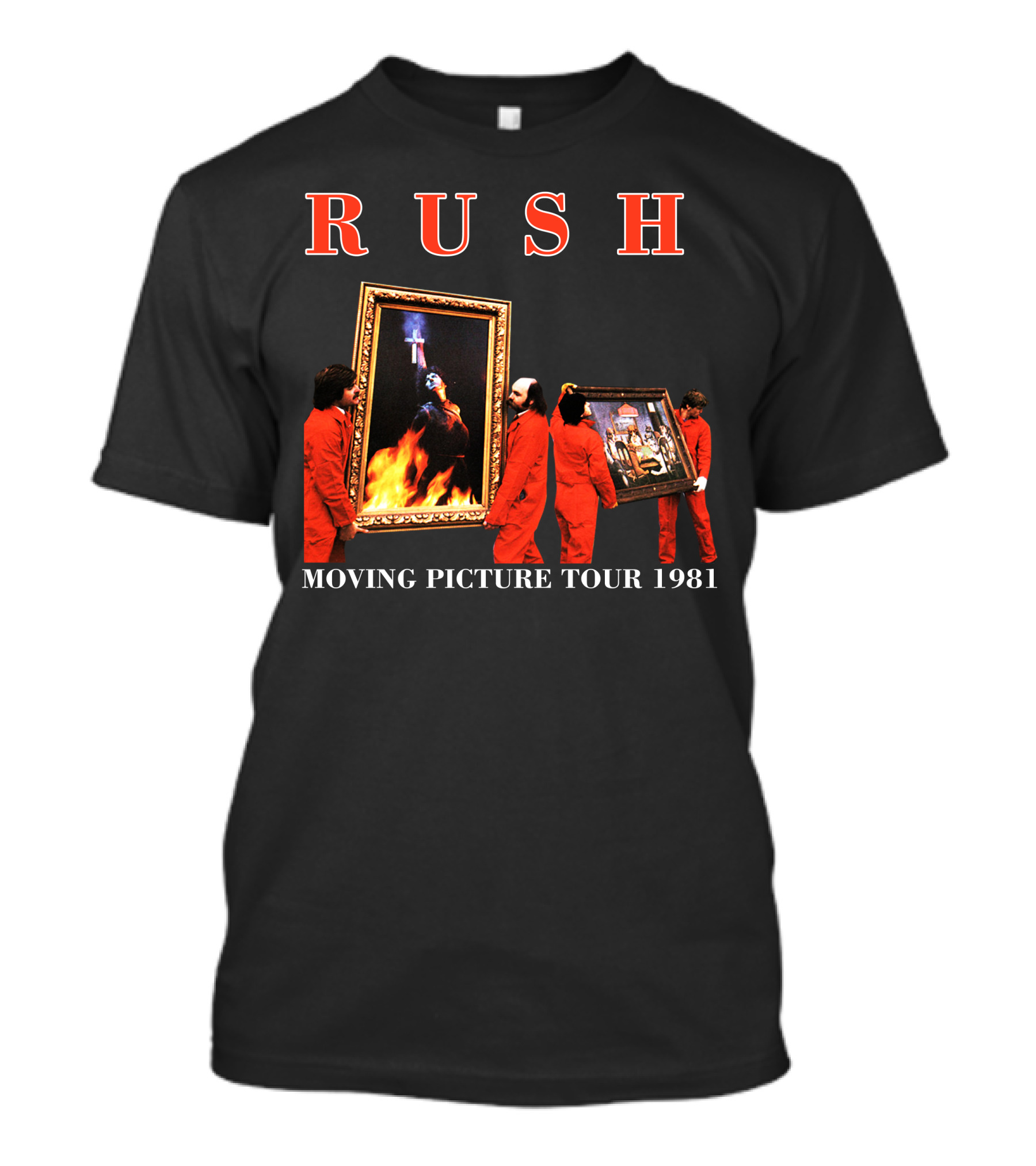 Rush Moving Picture Tour 1981 T-Shirt