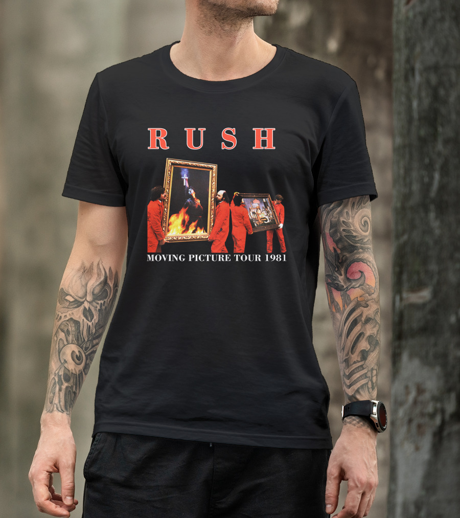 Rush Moving Picture Tour 1981 T-Shirt