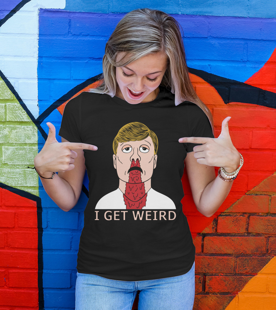 I Get Weird Andrew WK Bloody T-Shirt