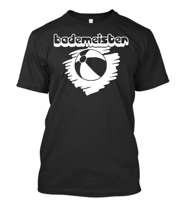 Bademeister Beach Ball Fun Wasserball Play Keeper Bay Ocean Beach T-Shirt