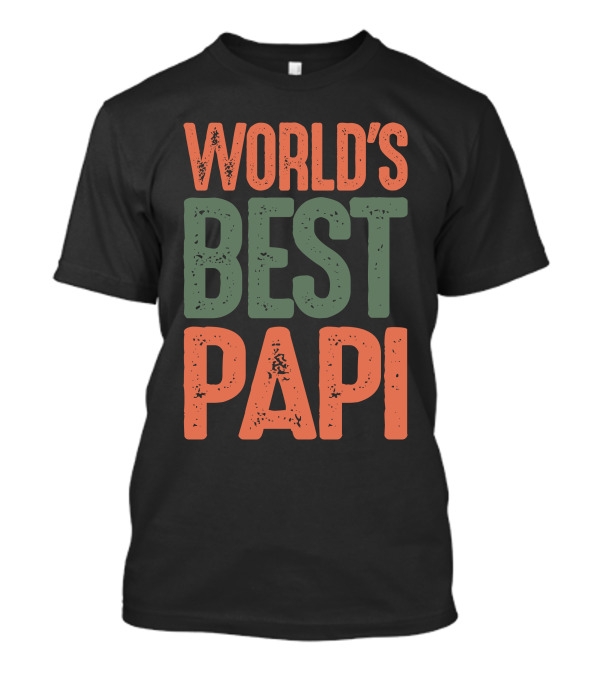 World's Best Papi T-Shirt