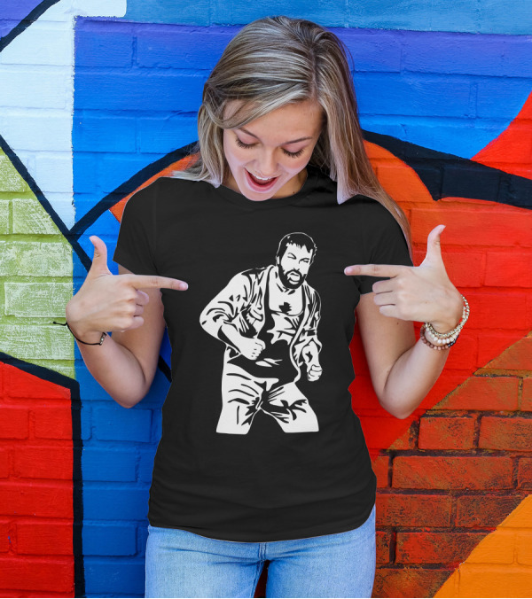 Bud Spencer Iconic Film Character Gesture T-Shirt