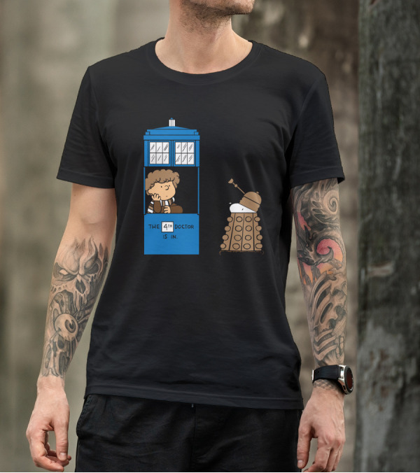 The 4th Doctor Is In Charlie Doctor T-Shirt