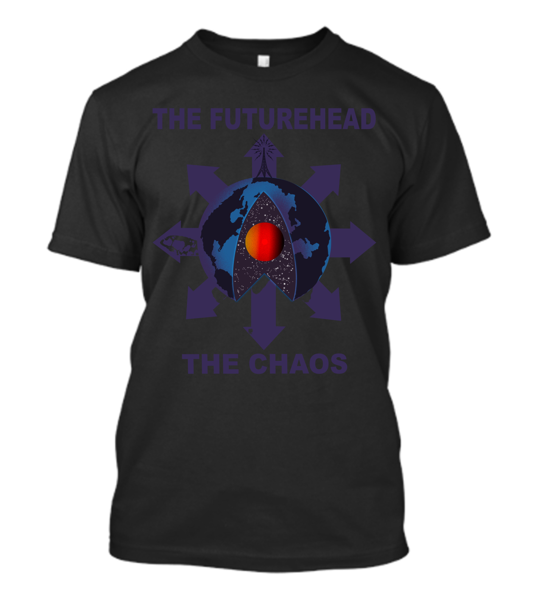 The Futurehead The Chaos Earth Core Vector T-Shirt
