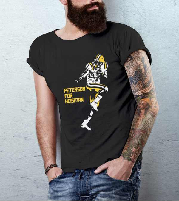 Peterson For Heisman Cool Vector T-Shirt