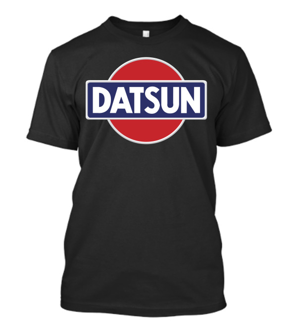 Datsun Japan Red Circle Blue Rectangle Vintage T-Shirt