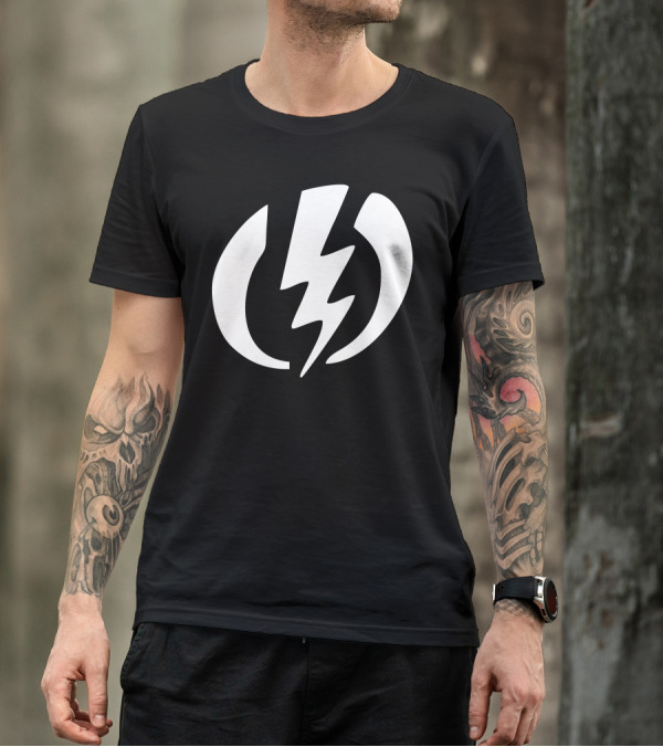 Electric Symbol Vinyl Decal Lightning Bolt T-Shirt