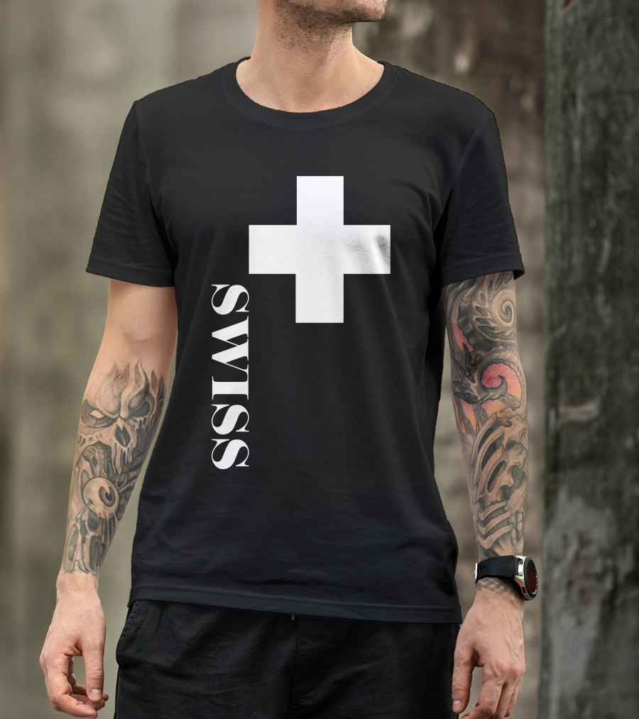 Swiss Cross Fan Switzerland Swiss Cross T-Shirt