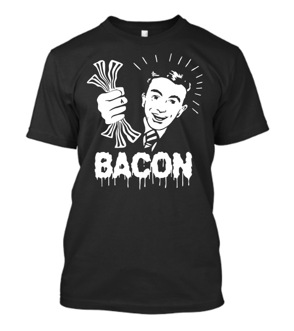 Bacon Enthusiast Retro T-Shirt