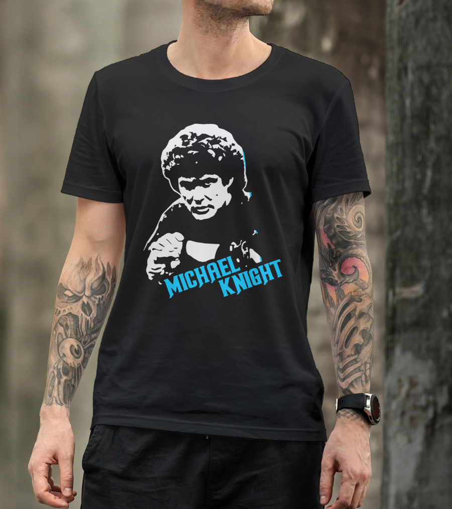 Michael Knight 80s TV Hero T-Shirt
