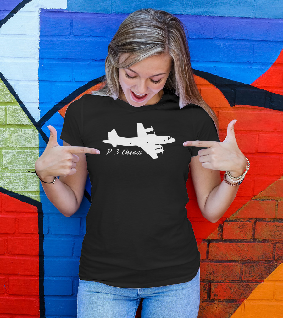 P 3 Orion Air Attack Fire Bomber Cal Fire Airplane Aero Un T-Shirt