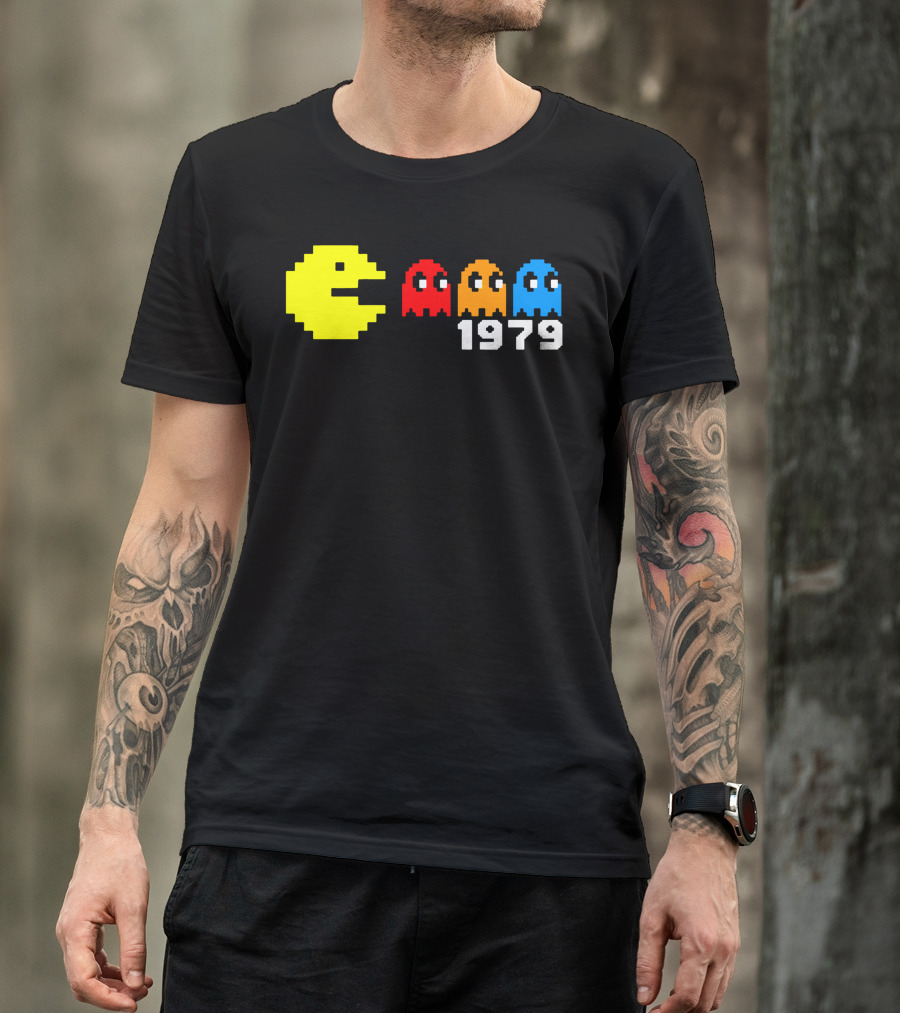 Pacman Ghosts 1979 Retro Arcade Game T-Shirt