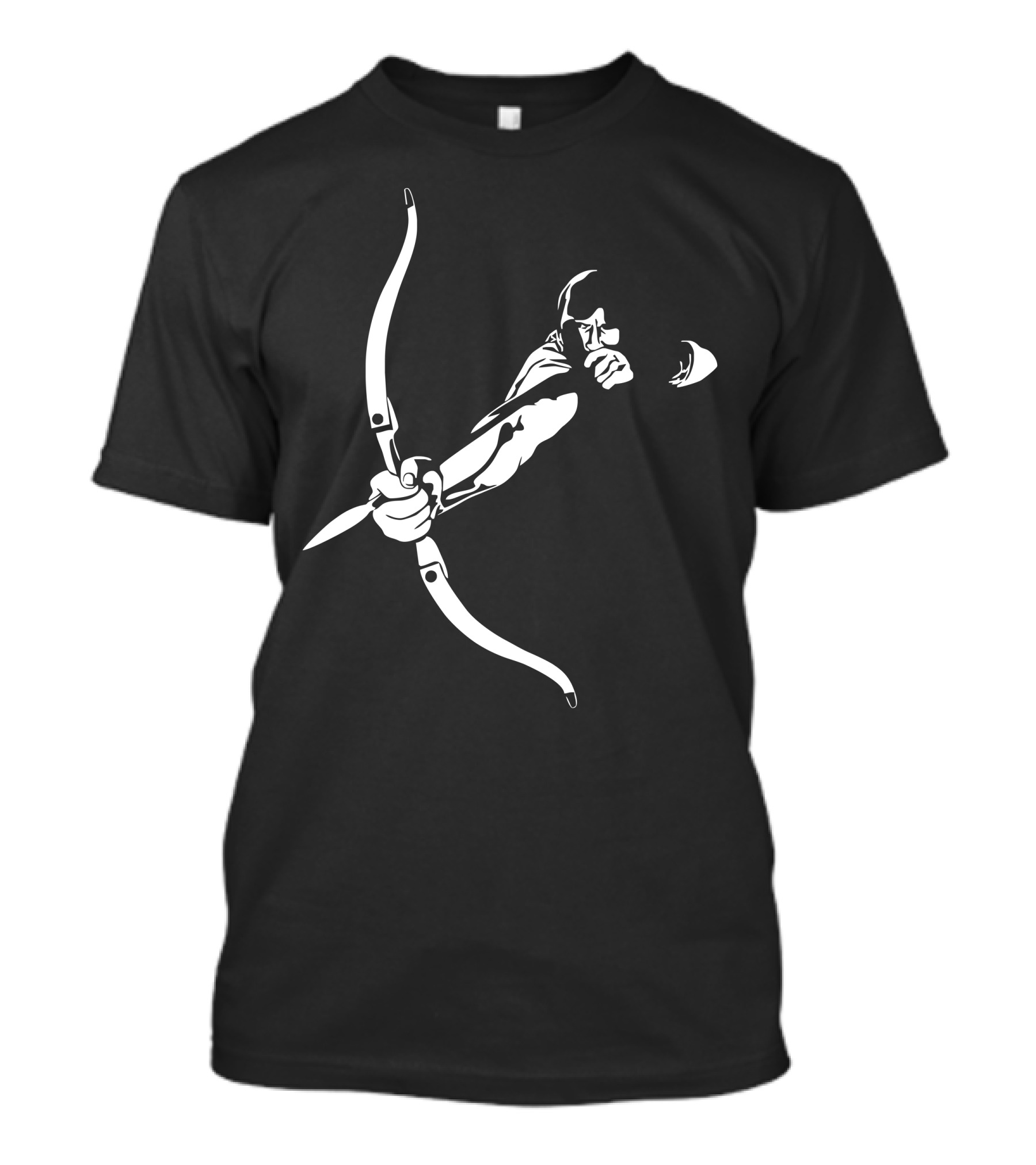 Pfeil Bogen Bow Archery Magic Fantasy Hunter Schurke Assasins Arrow T-Shirt