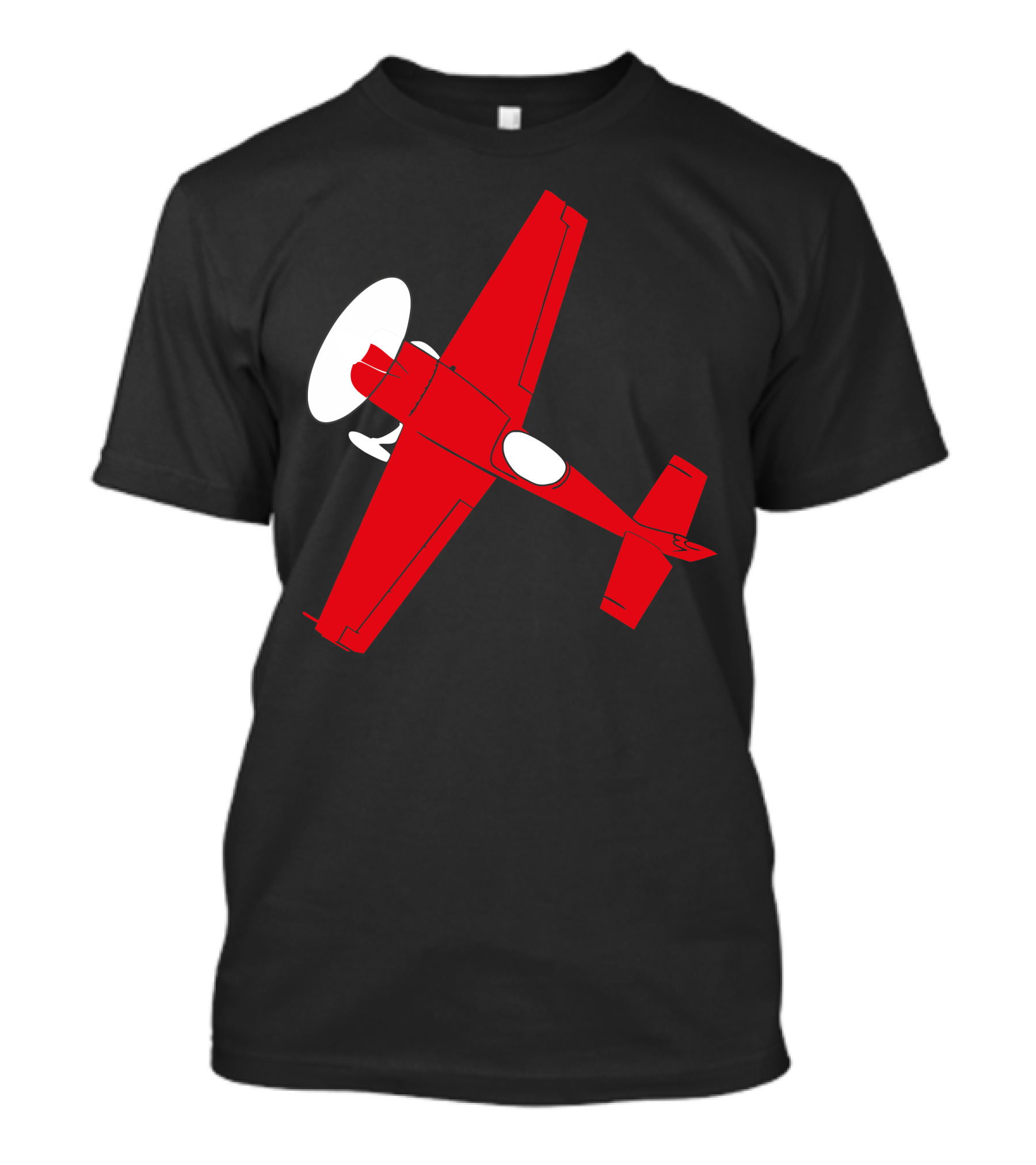 Pilot Flieger Airplane Flugzeug Extra300 RC Flyer Red Aircraft T-Shirt