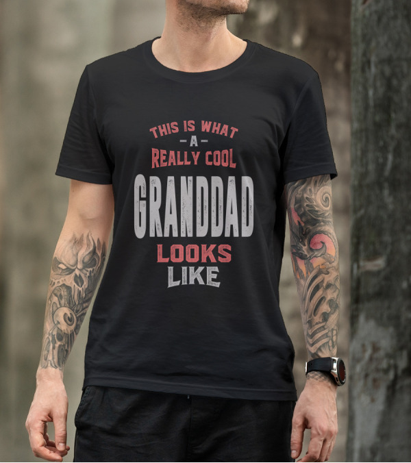 This Is What A Really Cool Granddad Looks Like T-Shirt