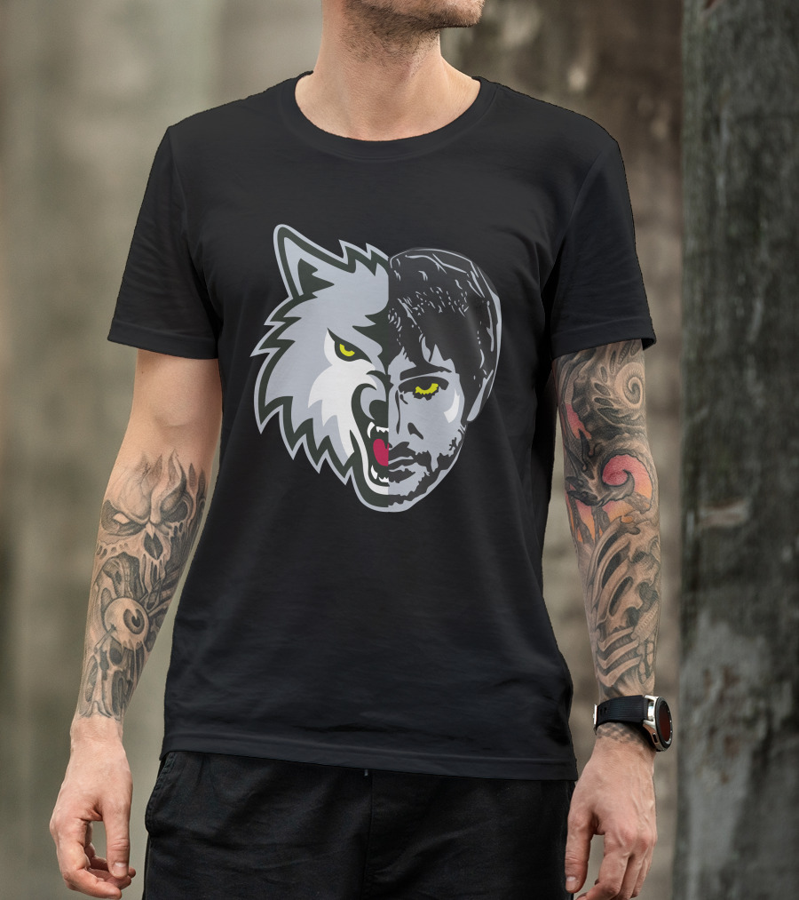 Rubio Game Timberwolves Wolf Hybrid T-Shirt