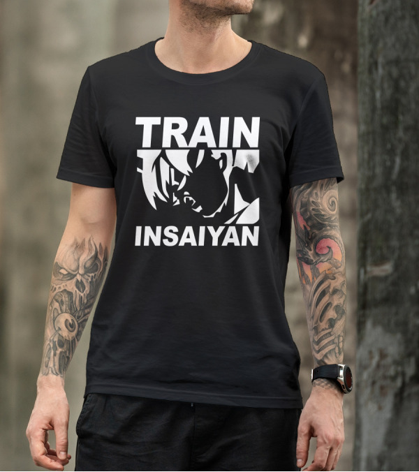Train Insaiyan Dragonball Z Bodybuilding Goku Silver Edition T-Shirt