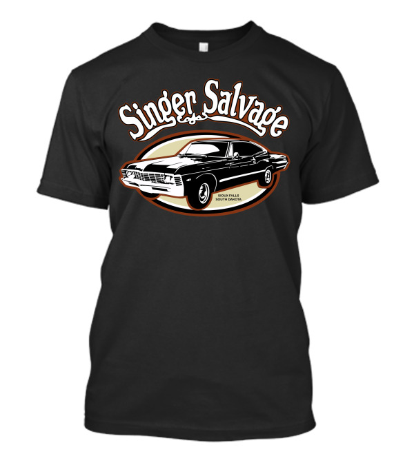 Singer Salvage Sioux Falls South Dakota Car T-Shirt