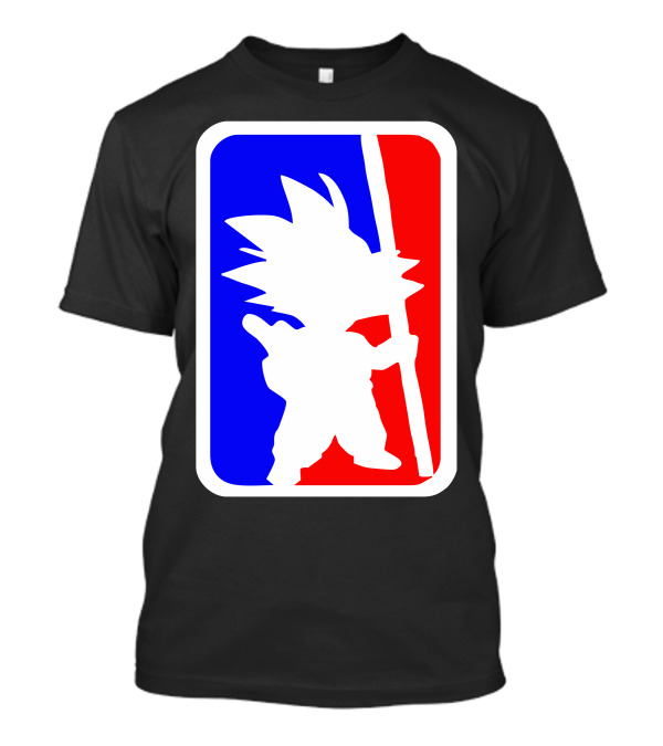 Son Goku NBA Logo Parody Fun T-Shirt