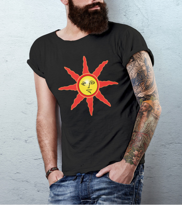 Dark Souls Praise The Sun Solaire Sun T-Shirt