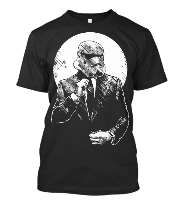 Stormtrooper Suit And Tie Moonlight T-Shirt