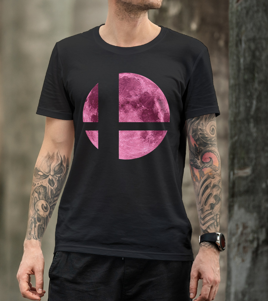 Super Smash Bros Pink Moon T-Shirt
