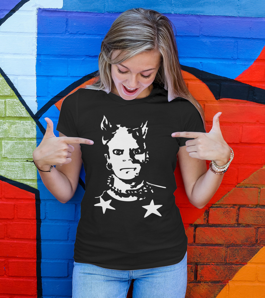 The Firestarter Iconic Devilish Punk Star T-Shirt
