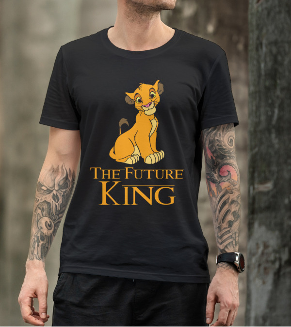 Simba The Future King Lion Character T-Shirt