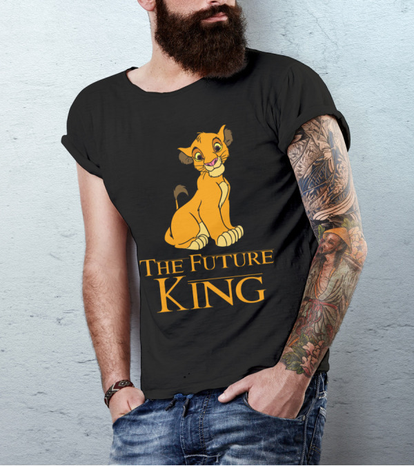 Simba The Future King Lion Character T-Shirt