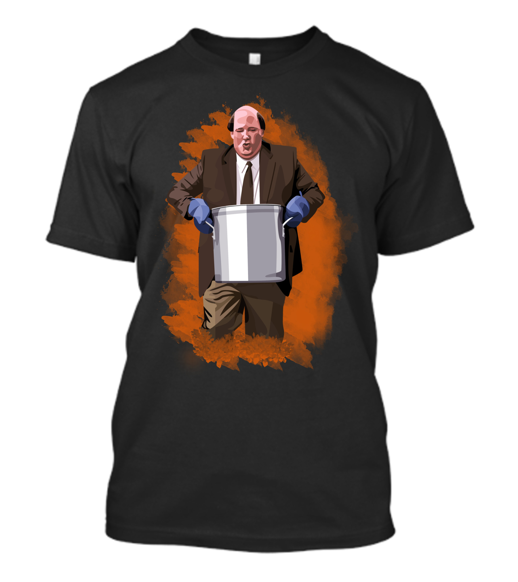 Kevin Malone The Office Chili Spill Iconic Moment T-Shirt