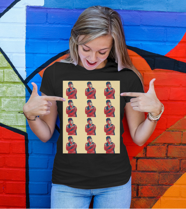 Whindersson Nunes Pop Art Style Repeated T-Shirt