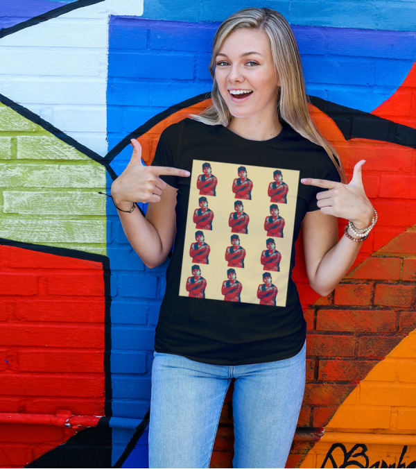 Whindersson Nunes Pop Art Style Repeated T-Shirt