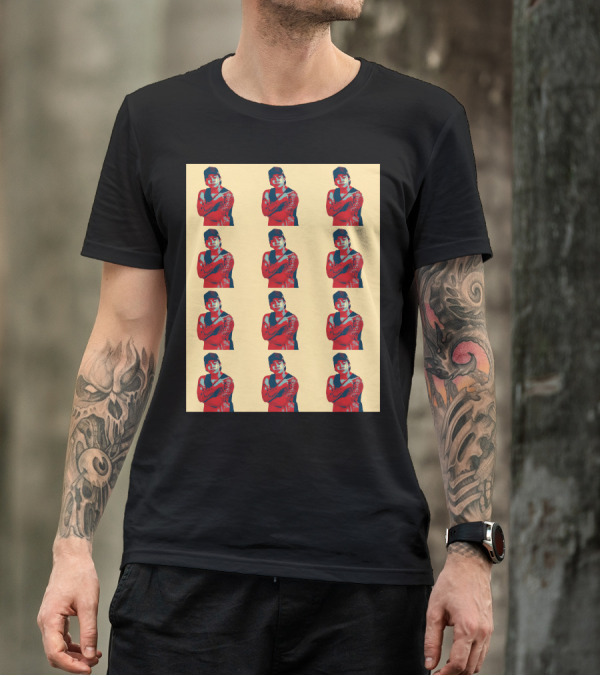 Whindersson Nunes Pop Art Style Repeated T-Shirt