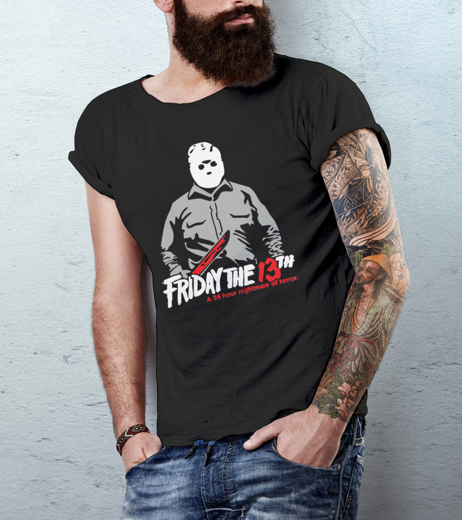 Friday The 13Th A 24 Hour Nightmare Of Terror T-Shirt