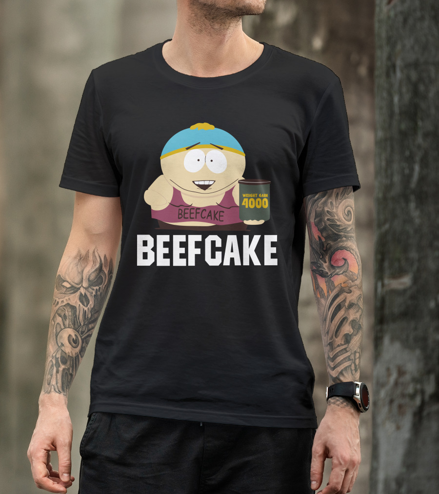 Beefcake Weight Gain 4000 South Park Funny T-Shirt
