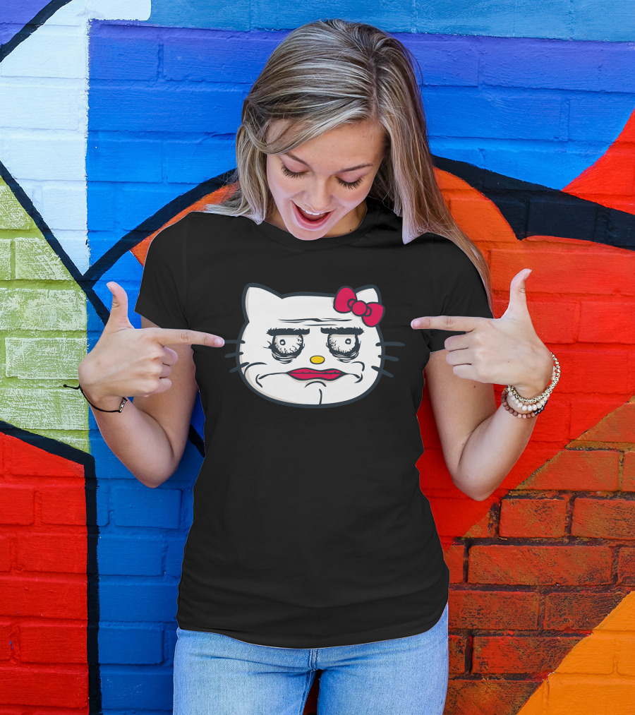 Me Gusta Hello Kitty Meme Mashup T-Shirt
