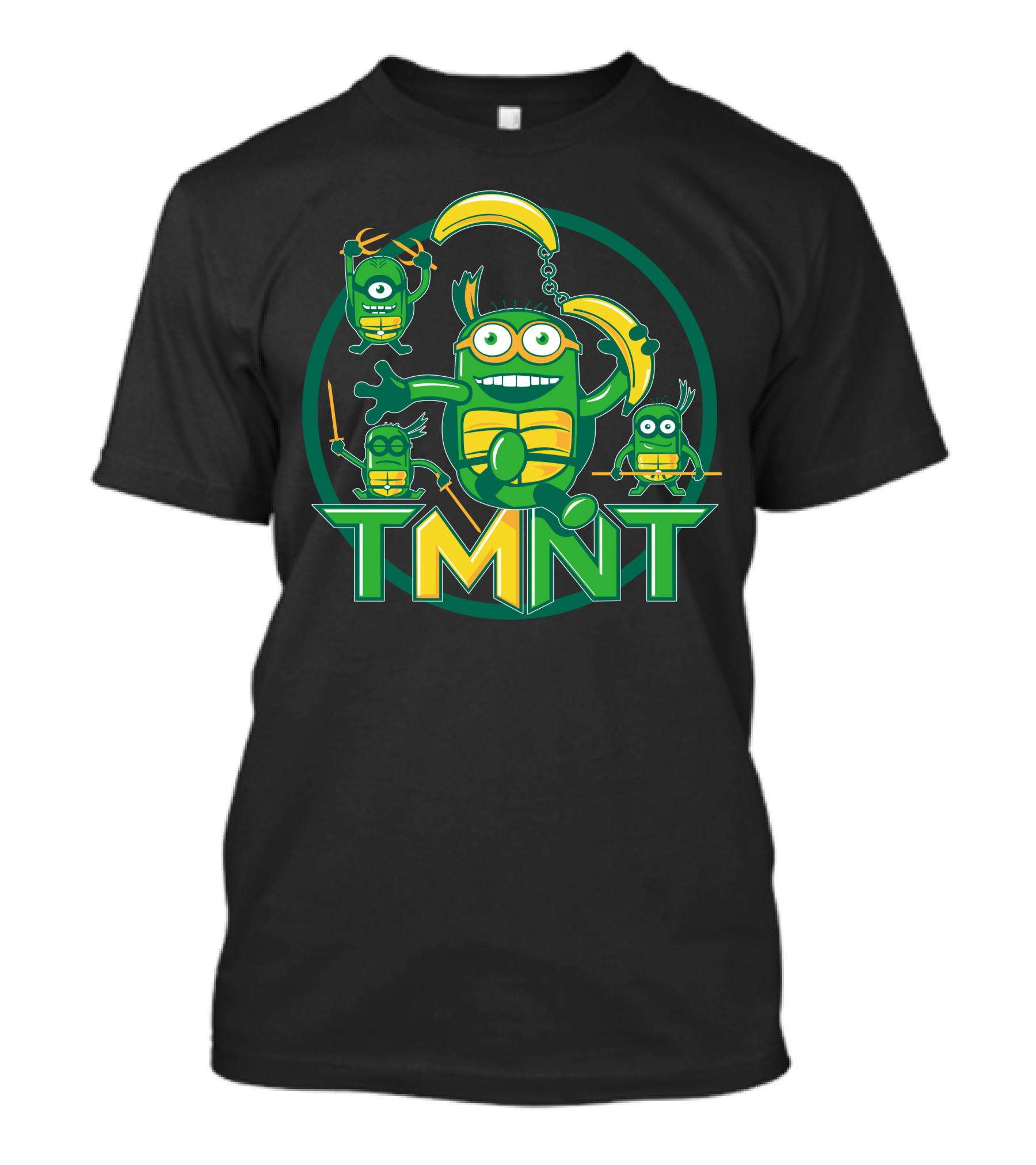 TMNT Minions Crossover Fun T-Shirt