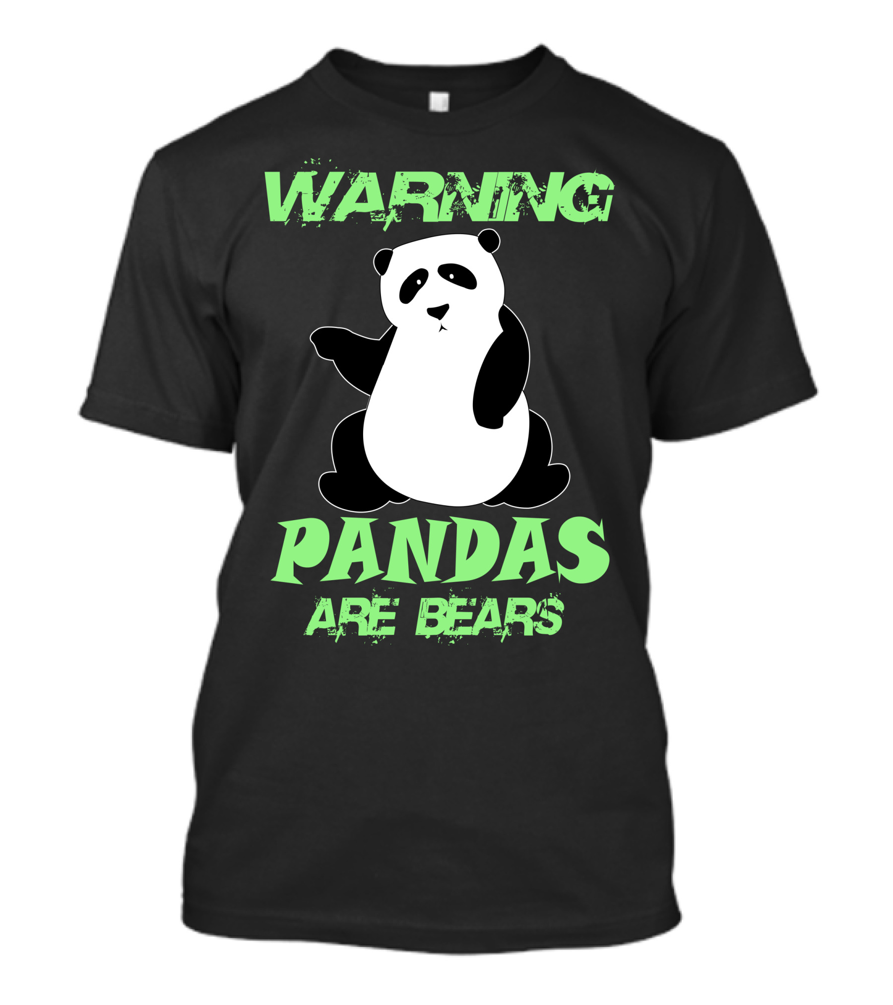 WARNING Pandas Are Bears T-Shirt