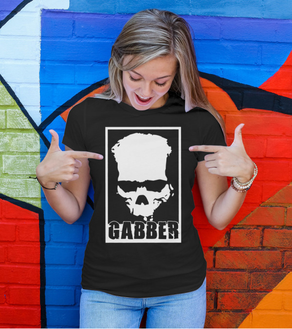 Gabber Skull Face T-Shirt