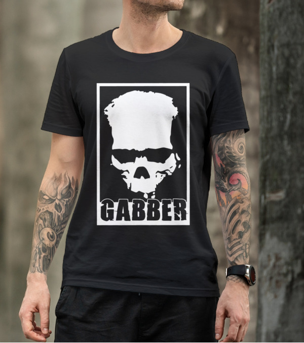 Gabber Skull Face T-Shirt